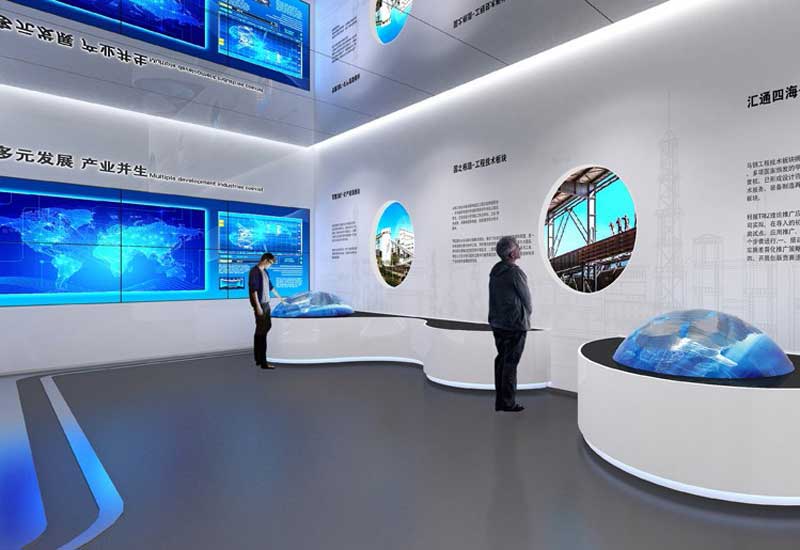 850平方科技型主题展厅展馆设计