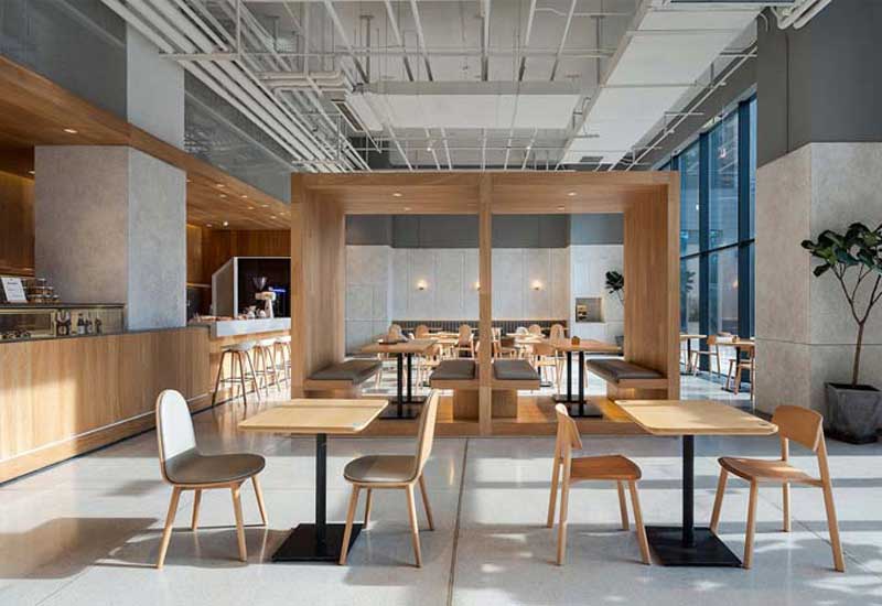 郑州800平米咖啡简餐厅设计装修效果图